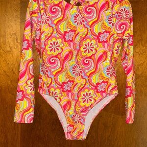 Hippy print One piece Swimsuit